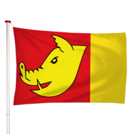 Vlag Oldeboorn - Aldeboarn (fr)
