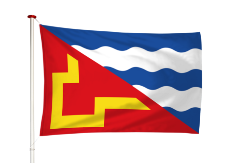 Vlag Oostmahorn - De Skans Oostmahorn (fr)