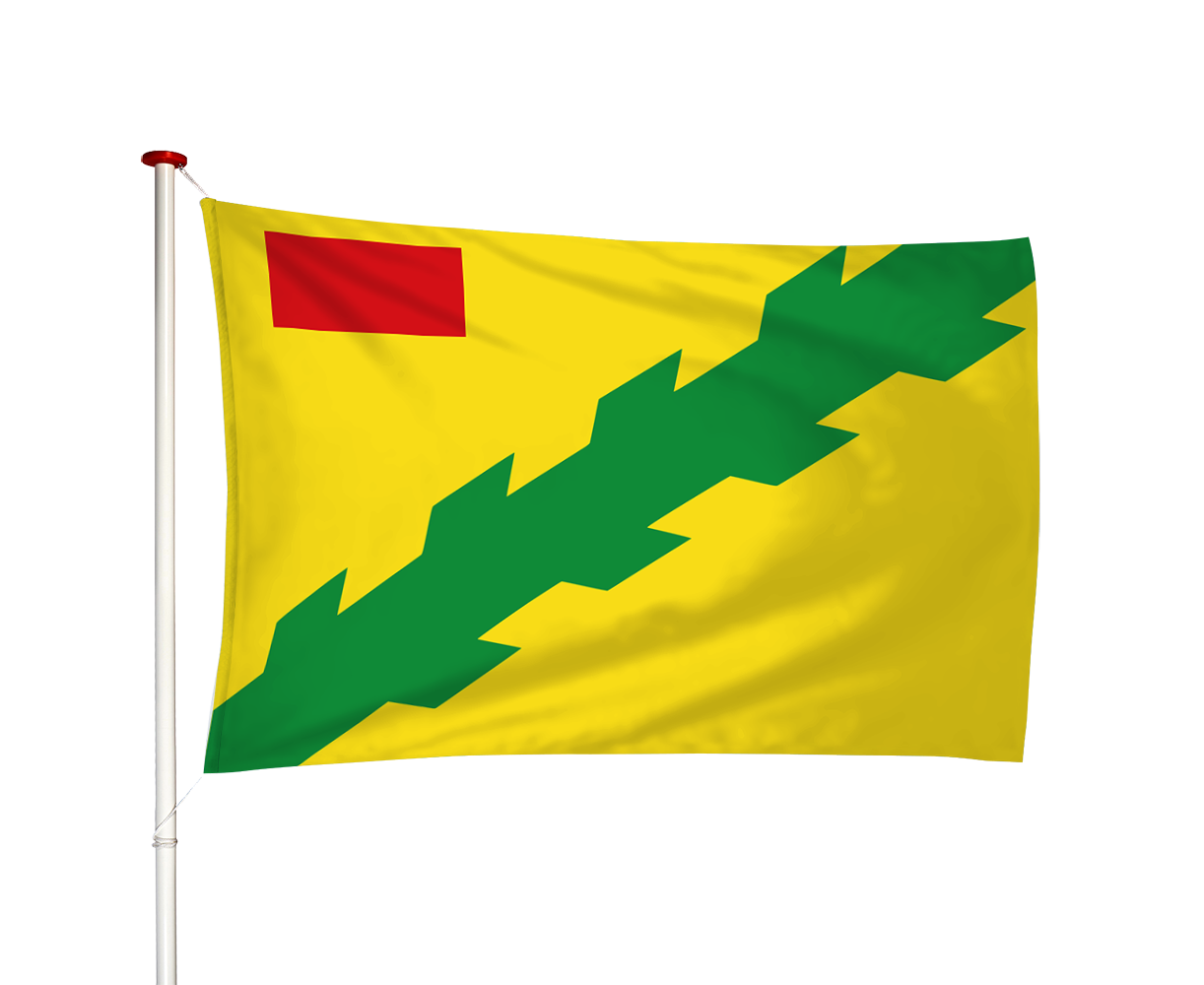 Vlag Oostrum - Eastrum (fr)