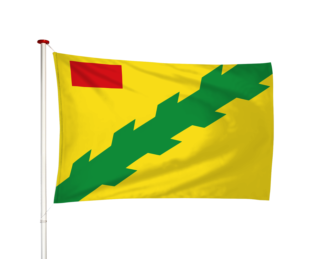 Vlag Oostrum - Eastrum (fr)