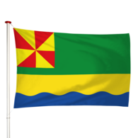 Vlag Oudega - Aldegea (fr) (Zuidwest Friesland)
