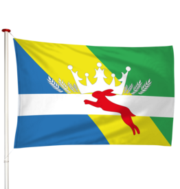 Vlag Oudemirdum - Aldemardum (fr)