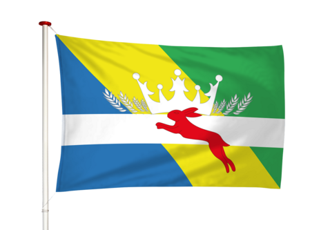 Vlag Oudemirdum - Aldemardum (fr)