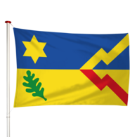 Vlag Oudeschoot - Aldskoat (fr)