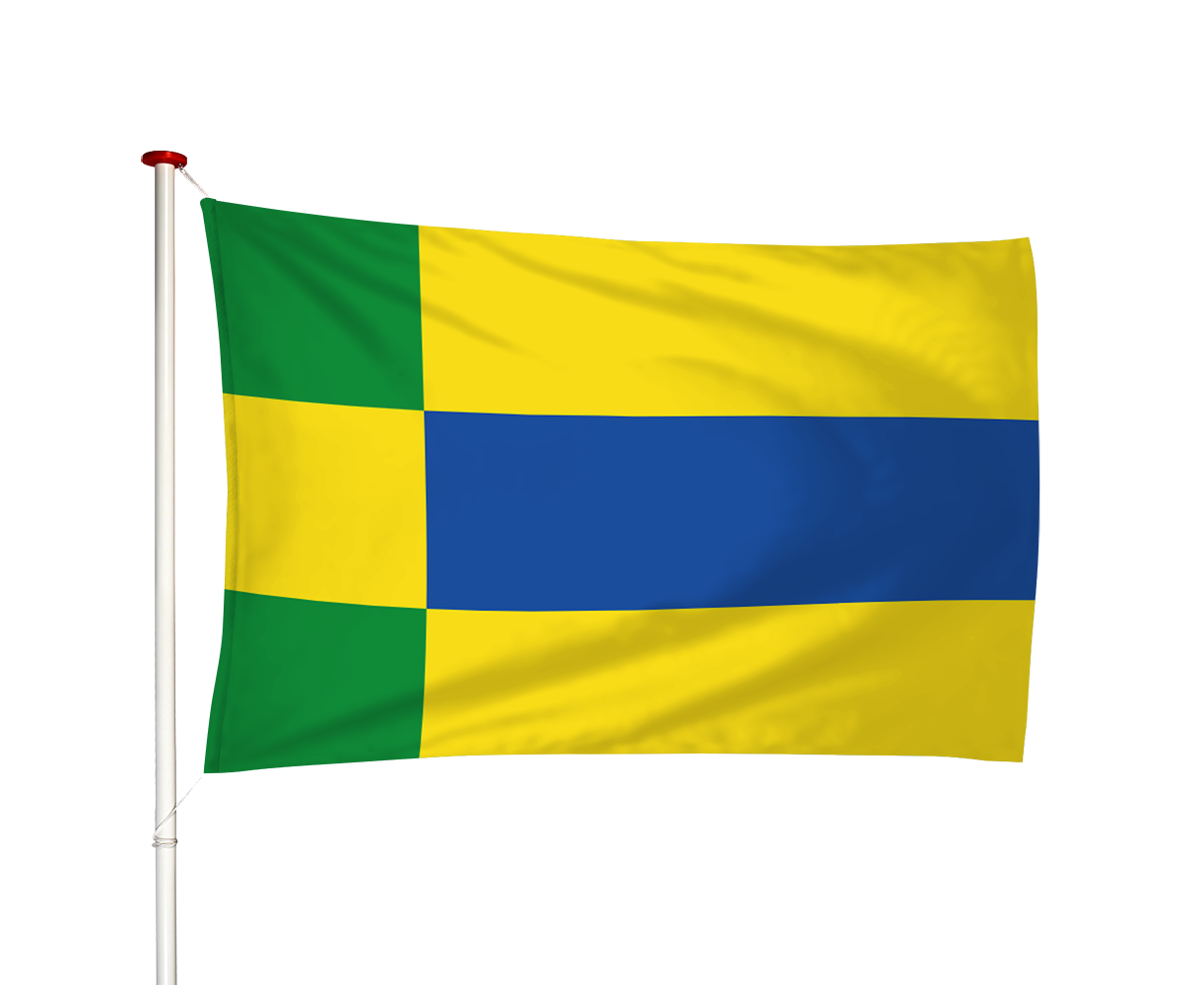 Vlag Oudewoude - Aldwald (fr)