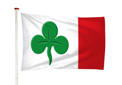 Vlag Sijbrandhuis - Sibrandahus (fr)