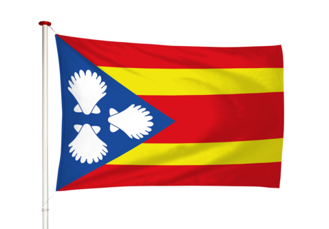 Vlag Sint Jacobiparochie - Sint Jabik (fr)