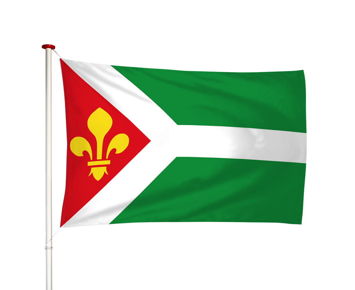 Vlag Stroobos - Strobos (fr)