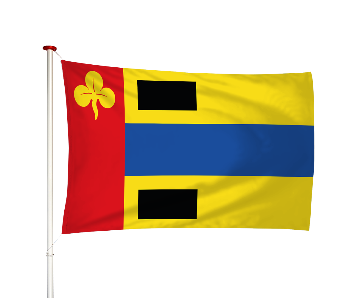 Vlag Surhuisterveen - Surhusterfean (fr)