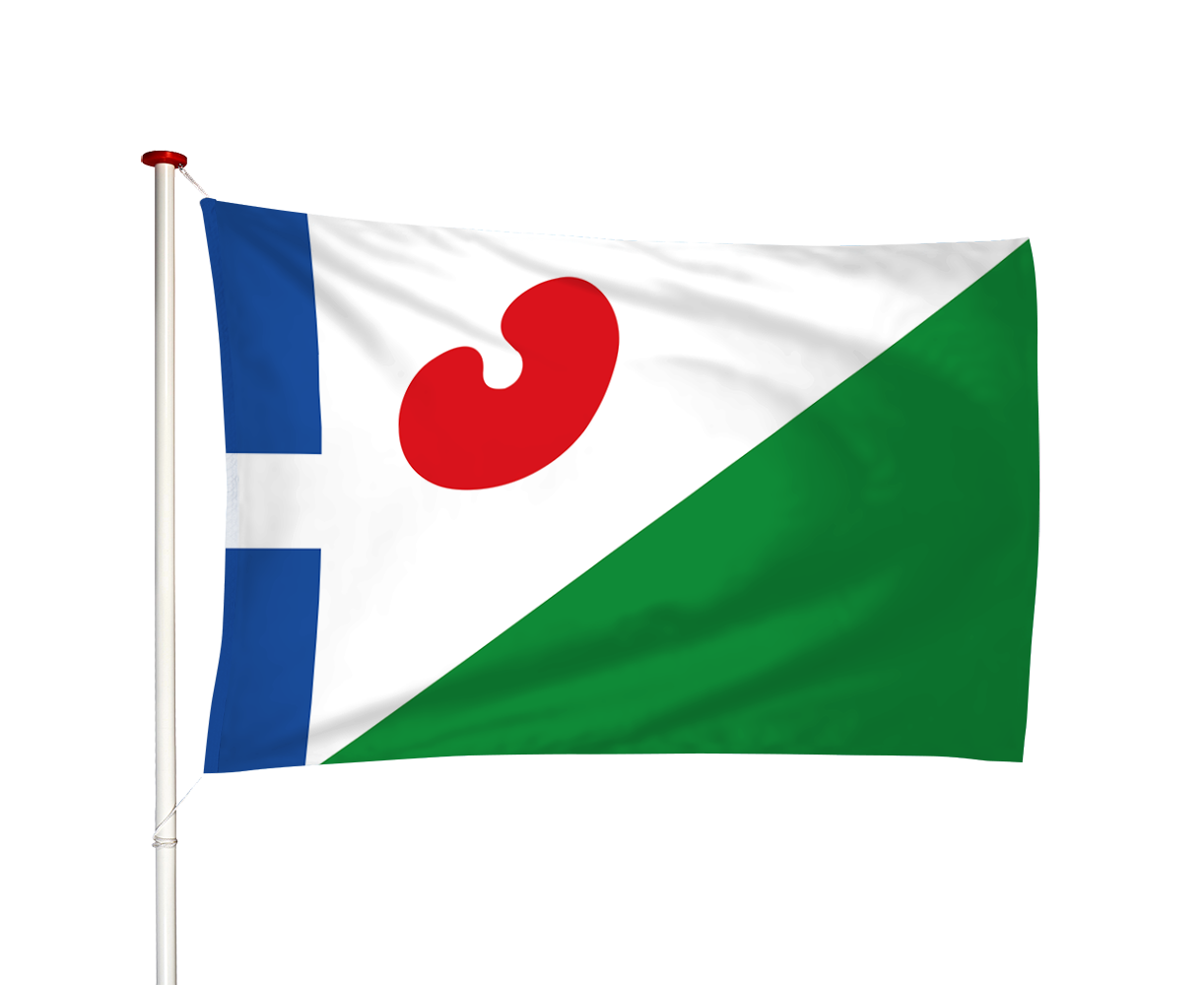 Vlag Tjerkwerd - Tsjerkwert (fr)