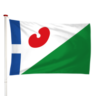 Vlag Tjerkwerd - Tsjerkwert (fr)