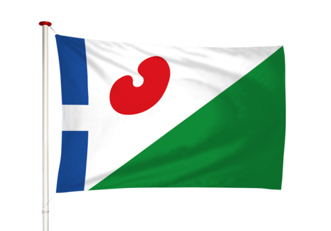 Vlag Tjerkwerd - Tsjerkwert (fr)