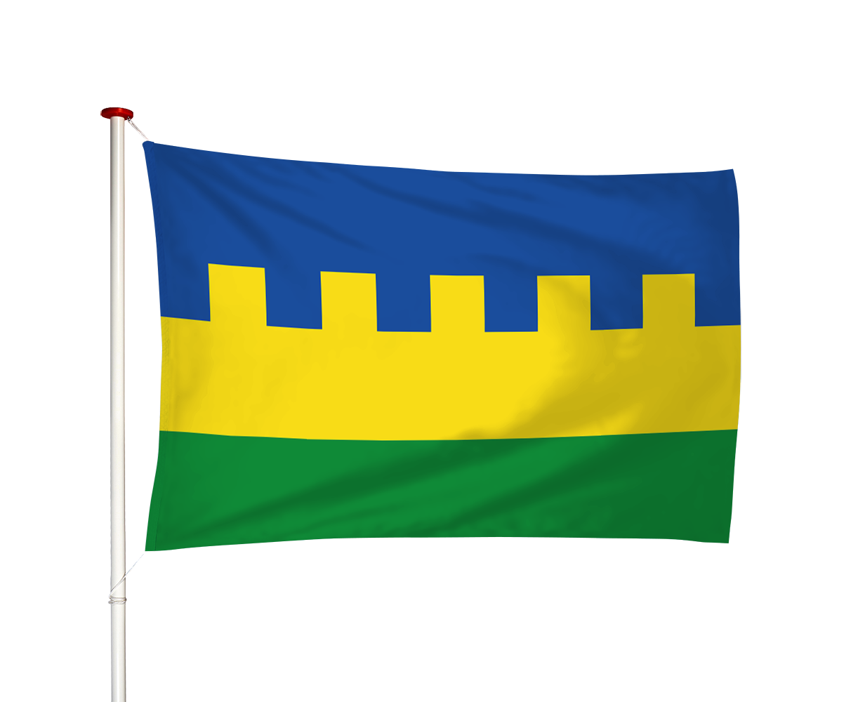 Vlag Triemen - De Trieme (fr)