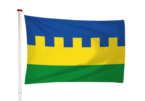 Vlag Triemen - De Trieme (fr)