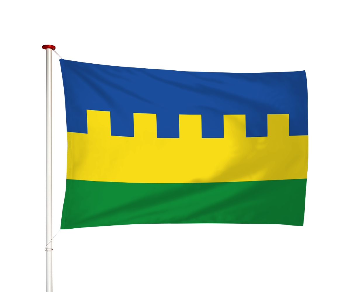 Vlag Triemen - De Trieme (fr)