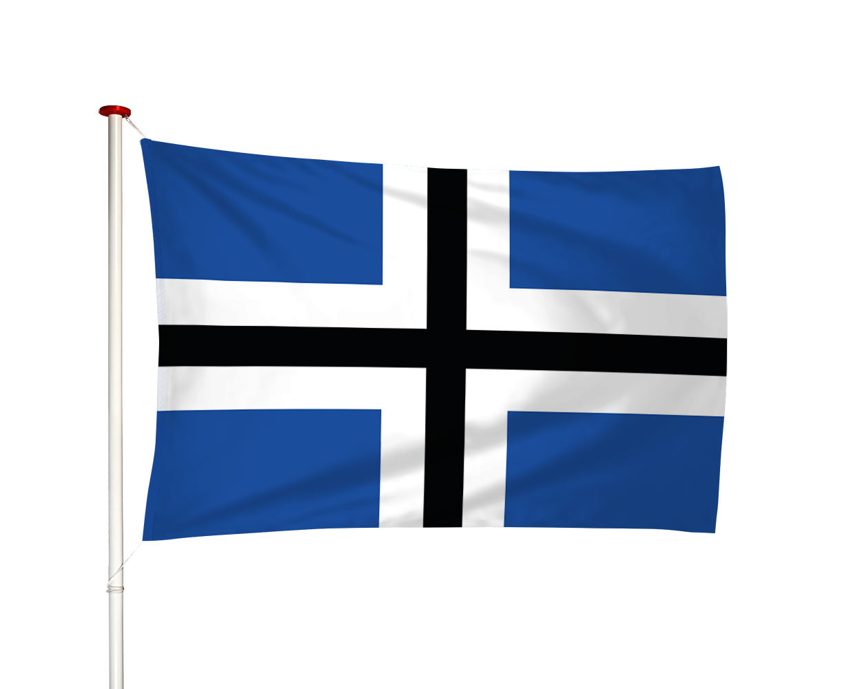 Vlag Veenklooster - Feankleaster (fr)