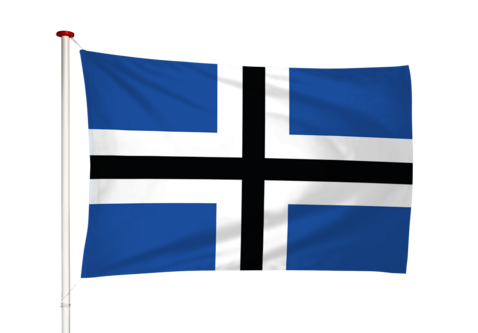 Vlag Veenklooster - Feankleaster (fr)