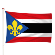 Vlag Vrouwenparochie - Froubuorren (fr)