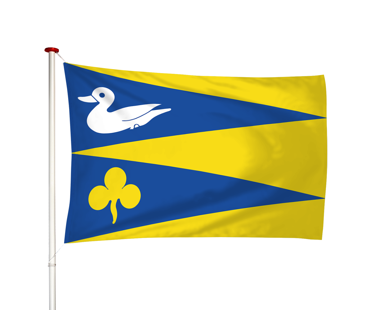 Vlag Waaxens - Waaksens (fr) (Zuidwest Friesland)