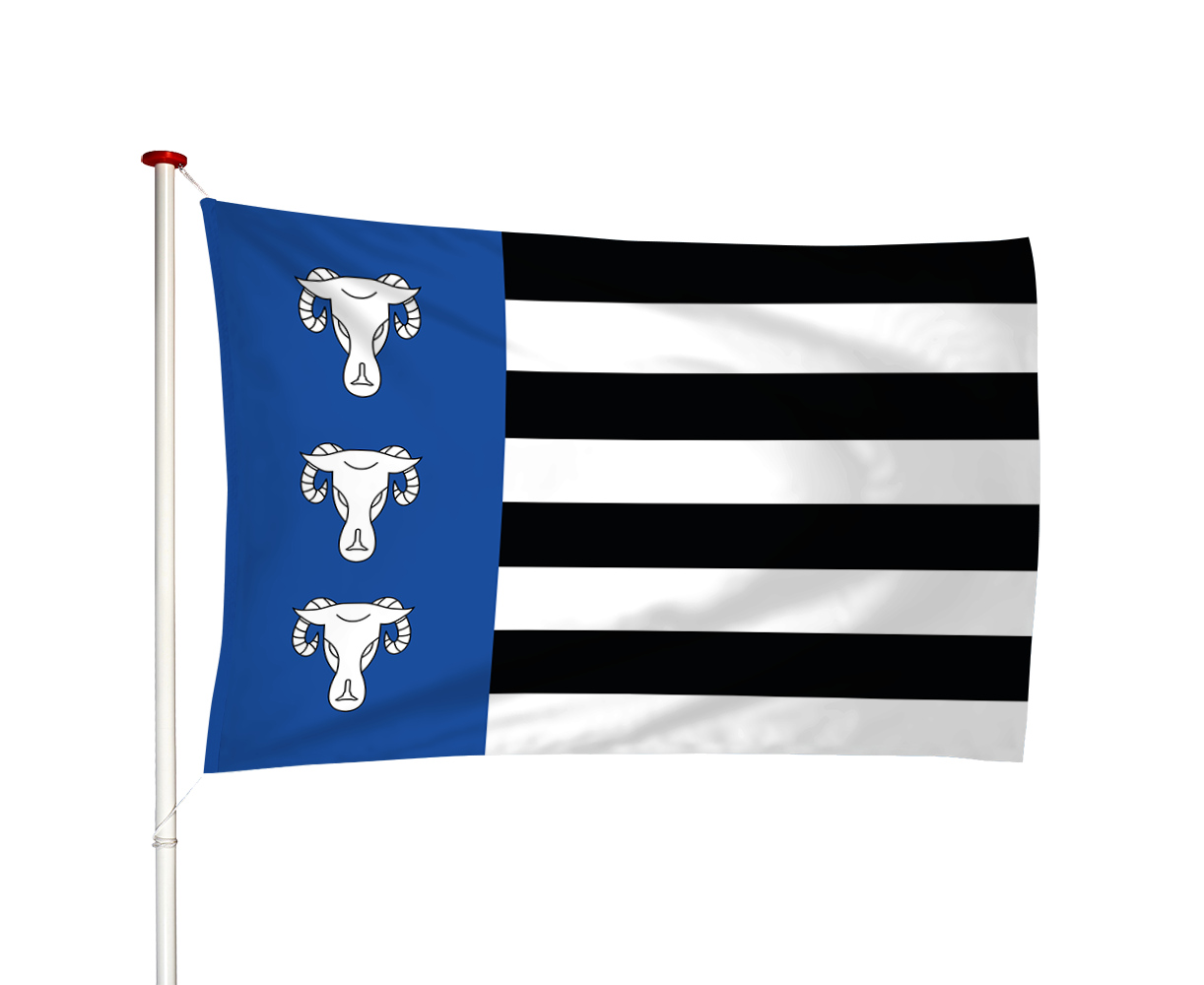 Vlag Waskemeer - Waskemar (fr)