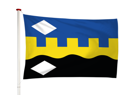 Vlag Wieuwerd - Wiuwert (fr)