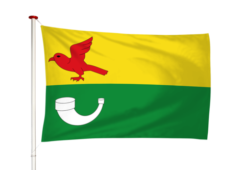 Vlag Wijckel - Wikel (fr)