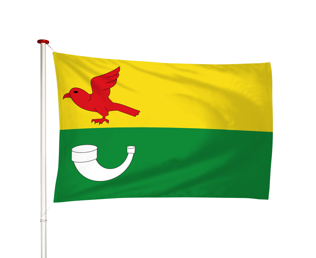 Vlag Wijckel - Wikel (fr)