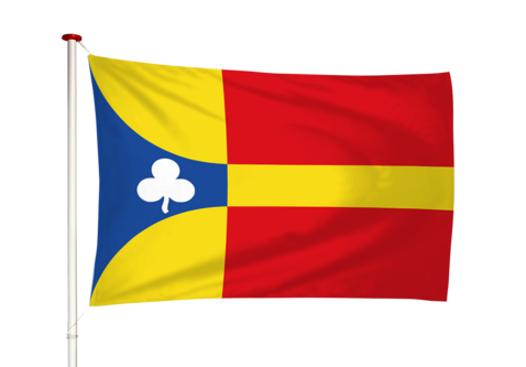 Vlag Wijnjewoude - Wynjewald (fr)