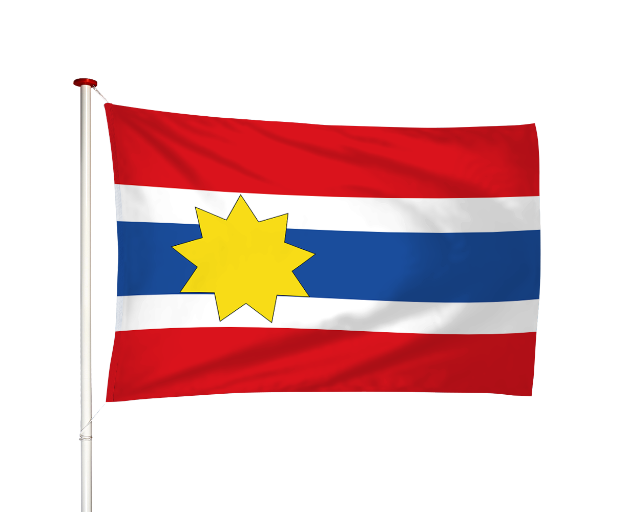 Vlag Wijns - Wyns (fr)