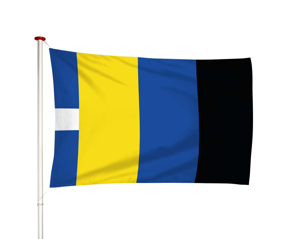 Vlag Witmarsum - Wytmarsum (fr)