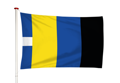 Vlag Witmarsum - Wytmarsum (fr)