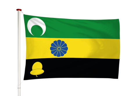 Vlag Wouterswoude - Walterswald (fr)