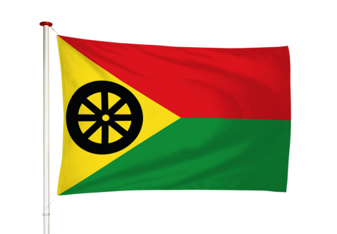 Vlag Zwaagwesteinde - De Westerein (fr)