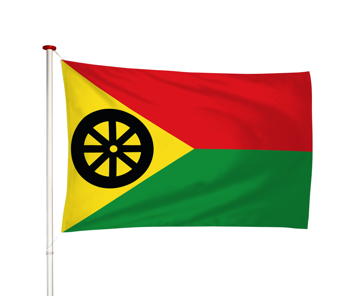 Vlag Zwaagwesteinde - De Westerein (fr)