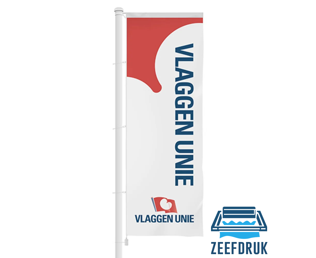 Bedrukte baniervlag zeefdruk