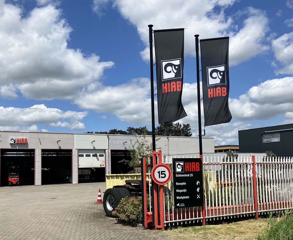 Bedrukte baniervlag zeefdruk