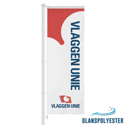 Bedrukte baniervlag - Glanspolyester