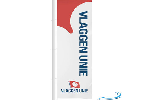 Bedrukte baniervlag - Glanspolyester