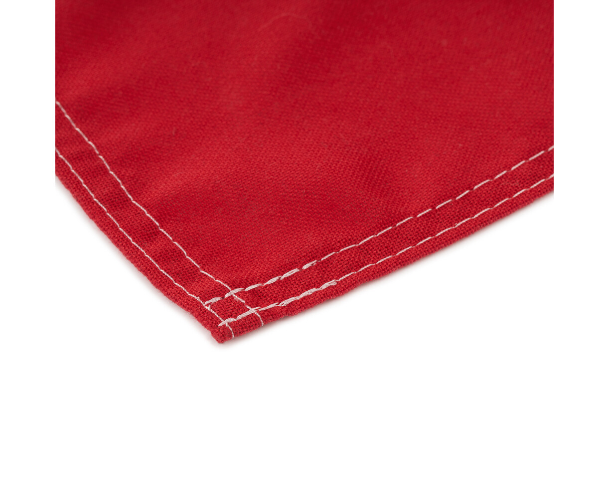 Bedrukte winkelvlag - Zeefdruk