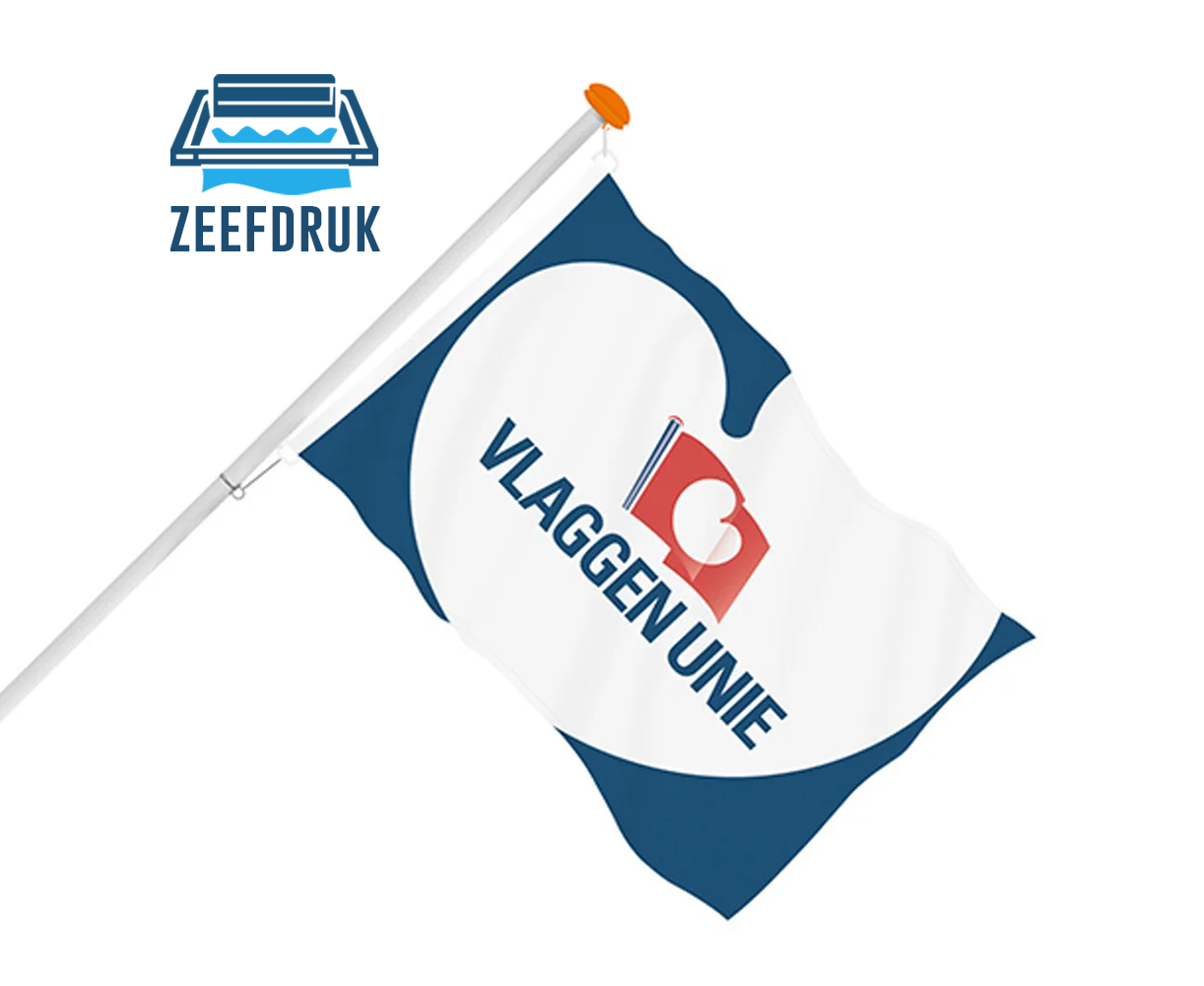 Bedrukte gevelvlag - Zeefdruk