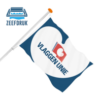 Bedrukte gevelvlag - Zeefdruk