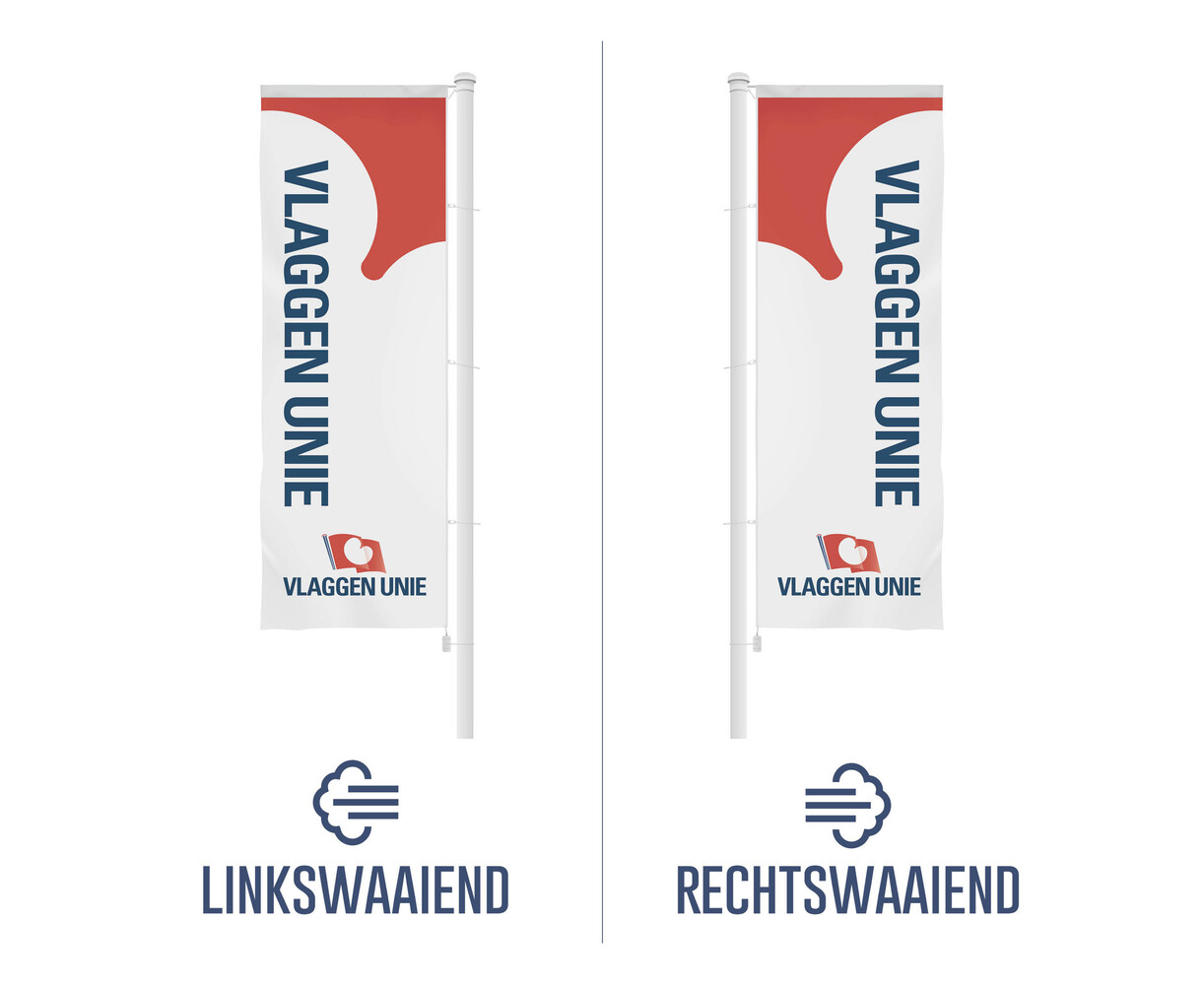 Bedrukte baniervlag - Longlife