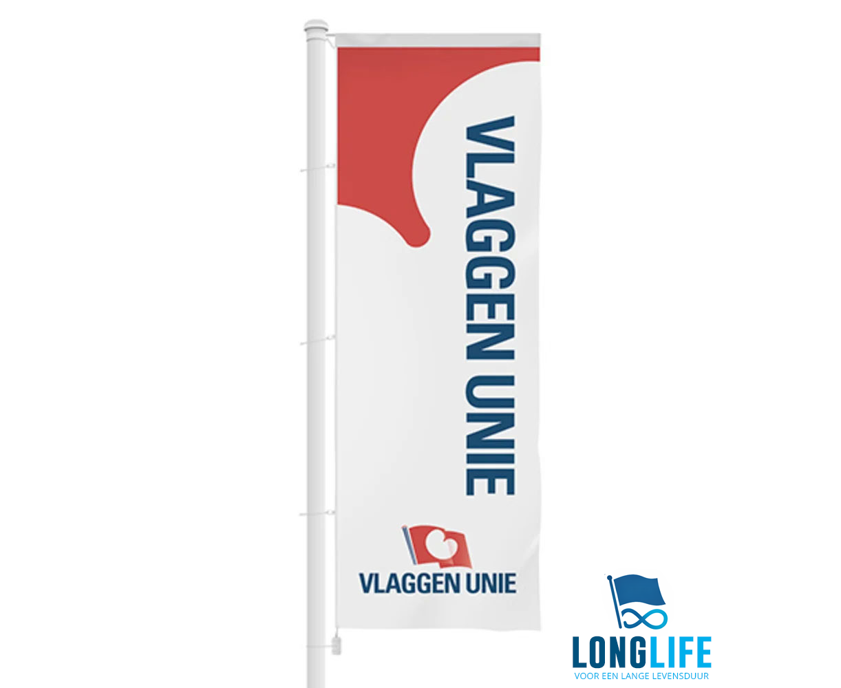 Bedrukte baniervlag - Longlife
