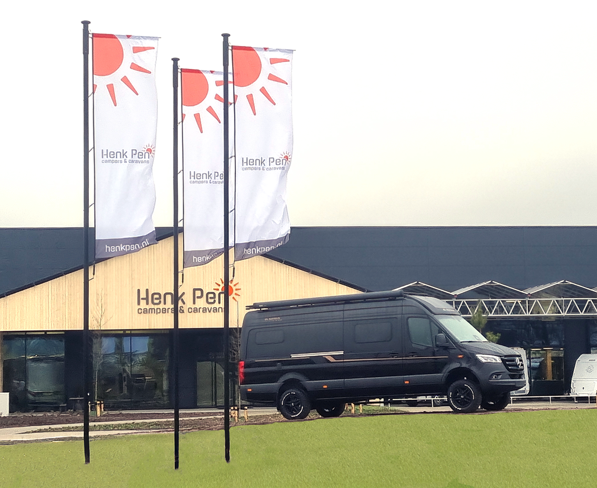 Bedrukte baniervlag - Longlife