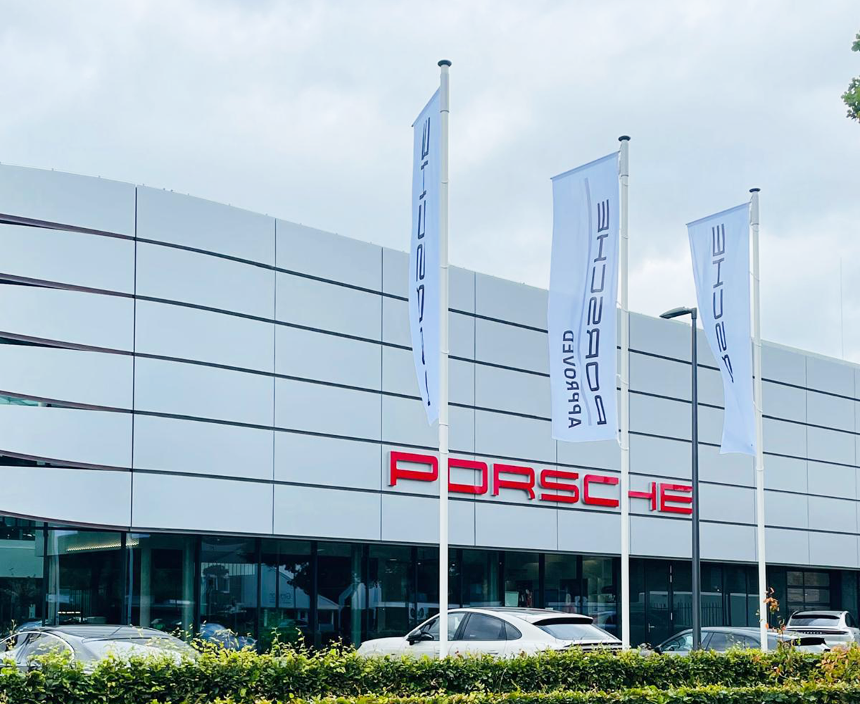 Bedrukte baniervlag - Spoed