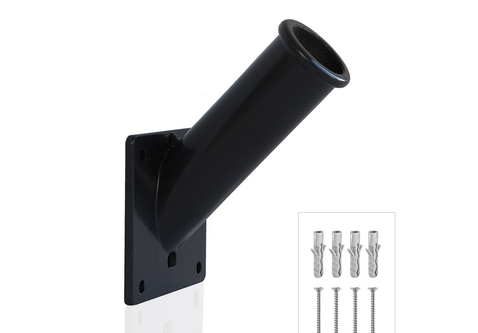 Vlaggenstokhouder Zwart