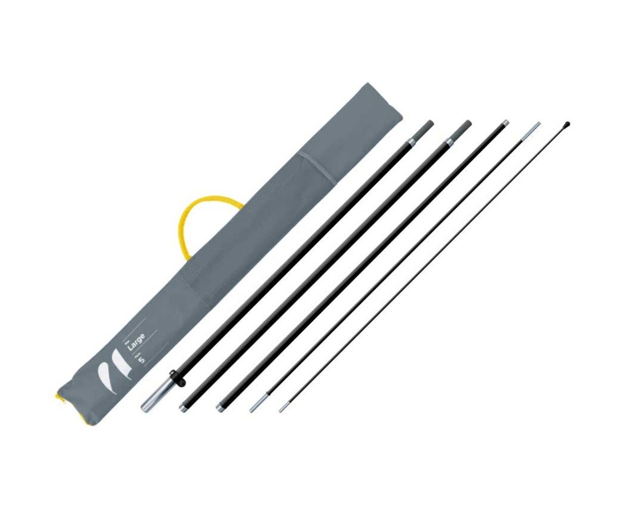 Stokkenset t.b.v. beachvlag druppel