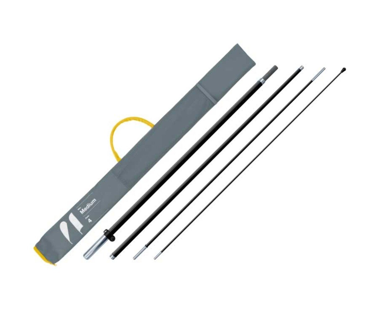 Stokkenset t.b.v. beachvlag druppel