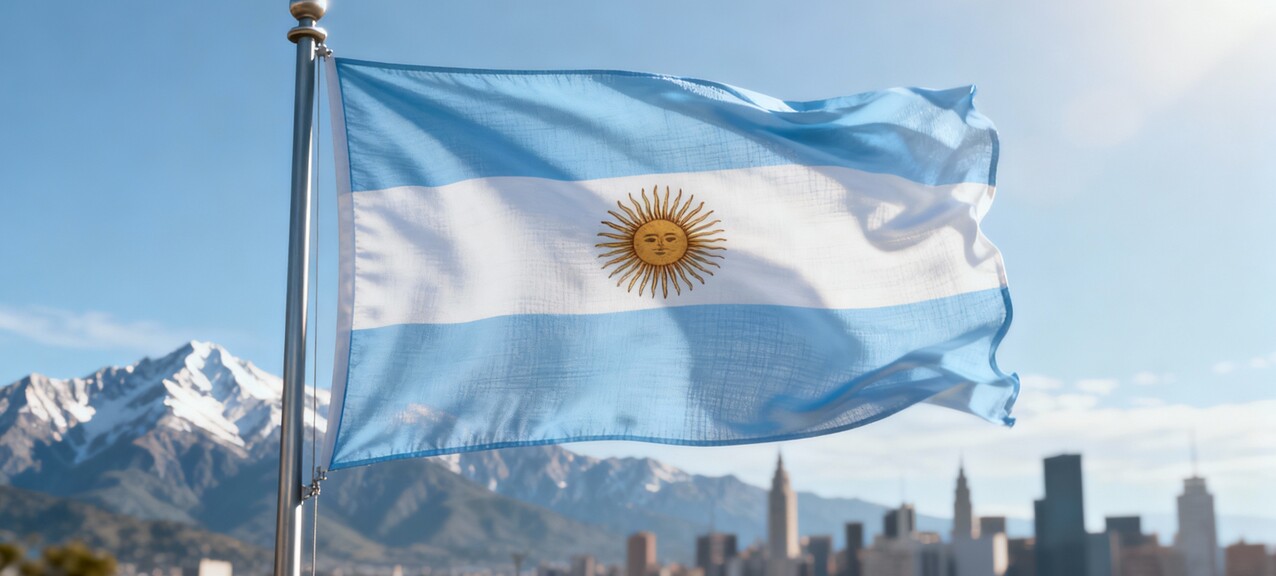 De Argentijnse vlag