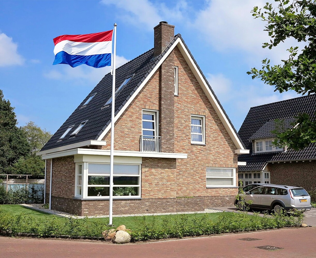 Polyester vlaggenmast 10 meter RAL-kleur